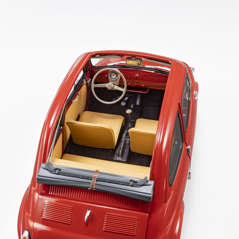 Fiat Nuova 500 1957 Rosso Corallo 1:18 - 79667