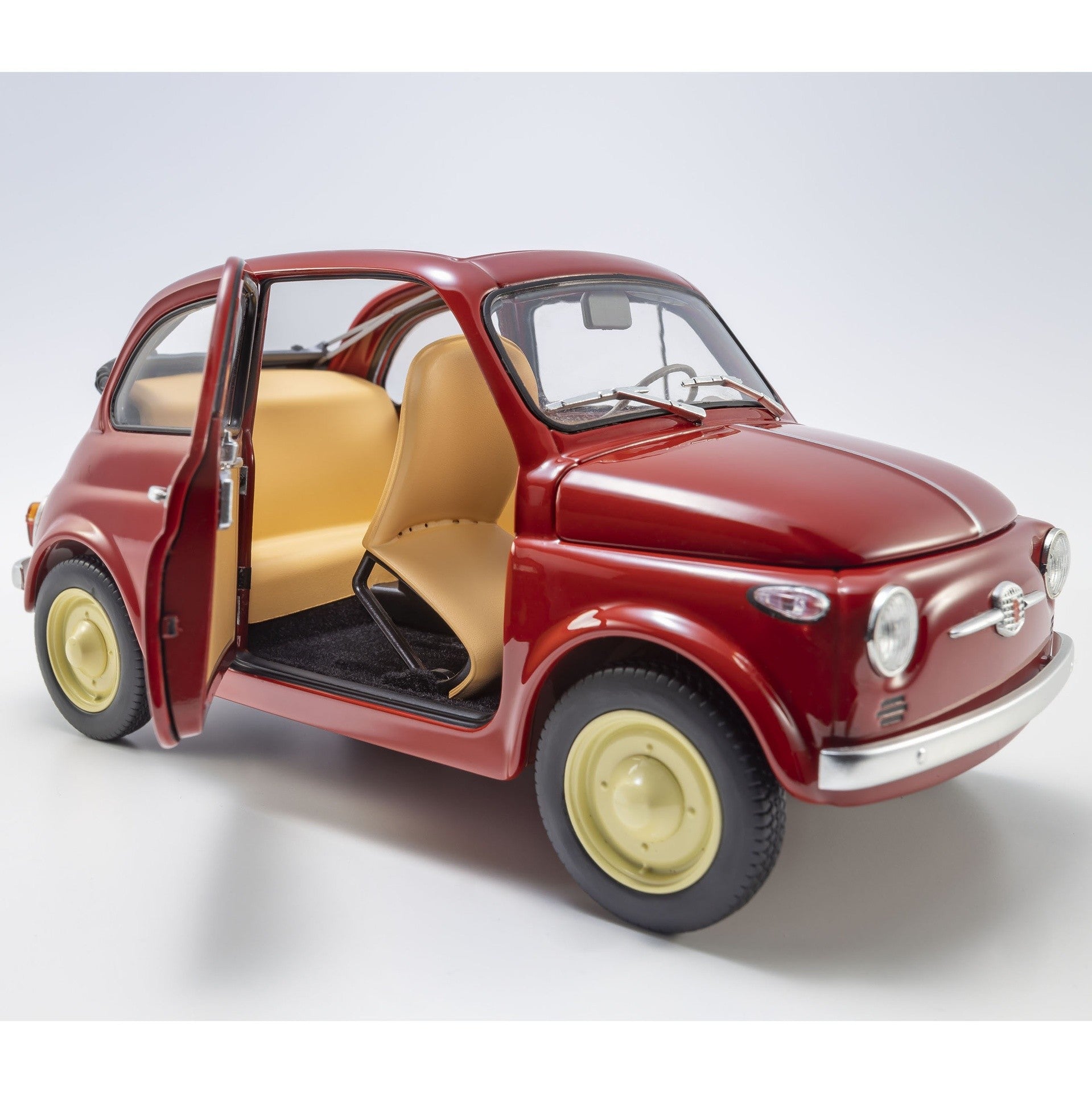 Fiat Nuova 500 1957 Rosso Corallo 1:18 - 79668