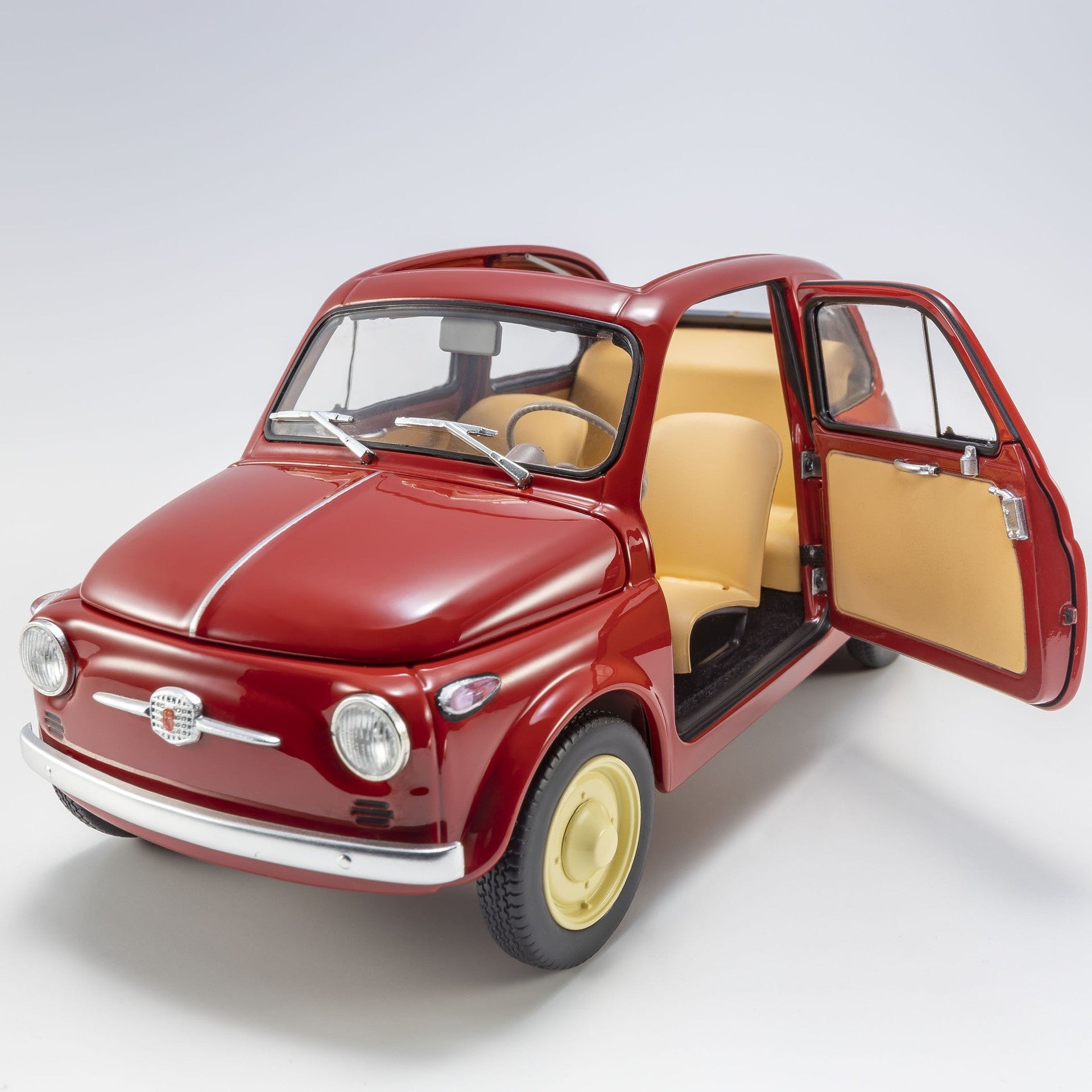 Fiat Nuova 500 1957 Rosso Corallo 1:18 - 79670