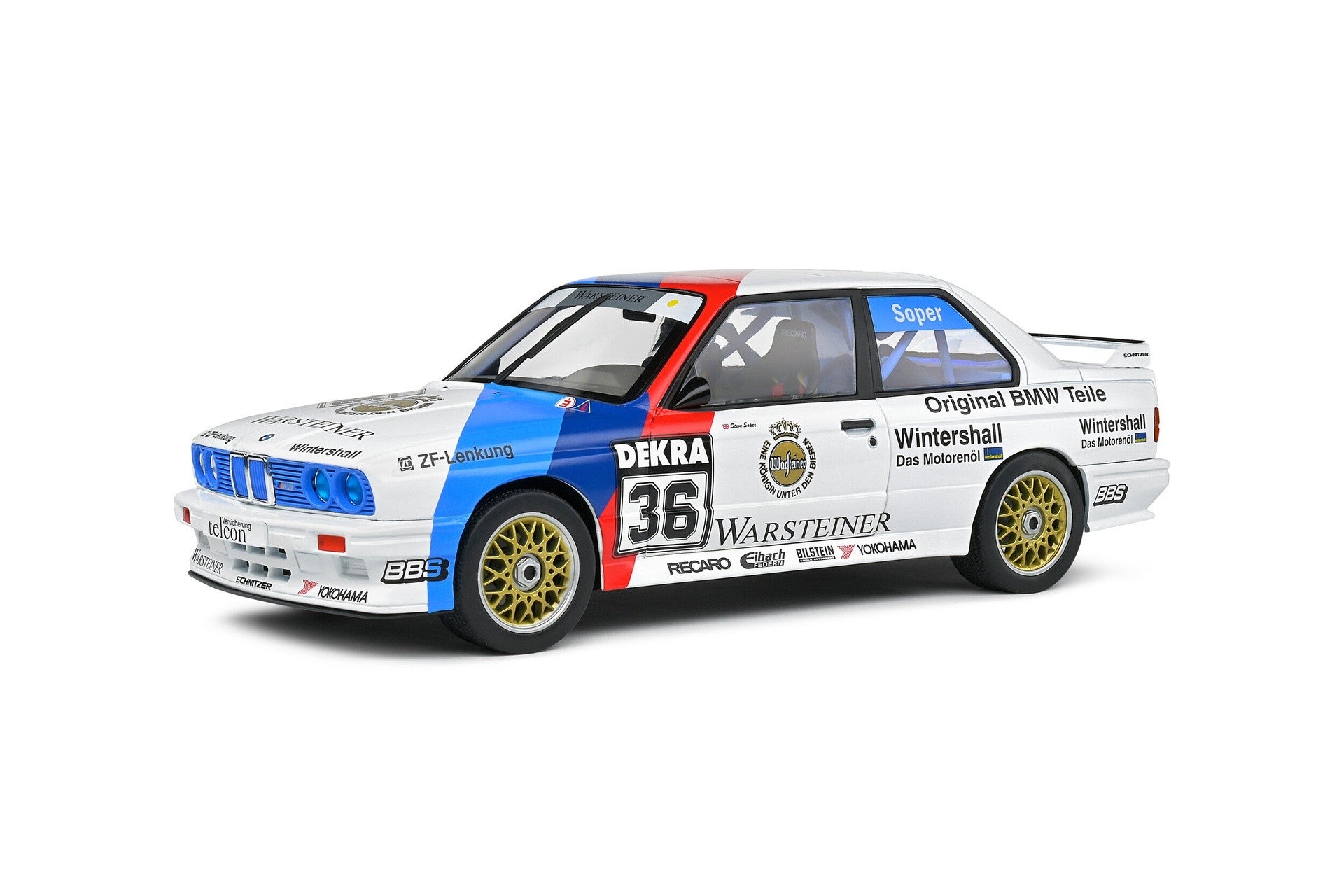 BMW M3 (E30) Team Zakspeed DTM 1989 Steve Soper 1:18 - 79753