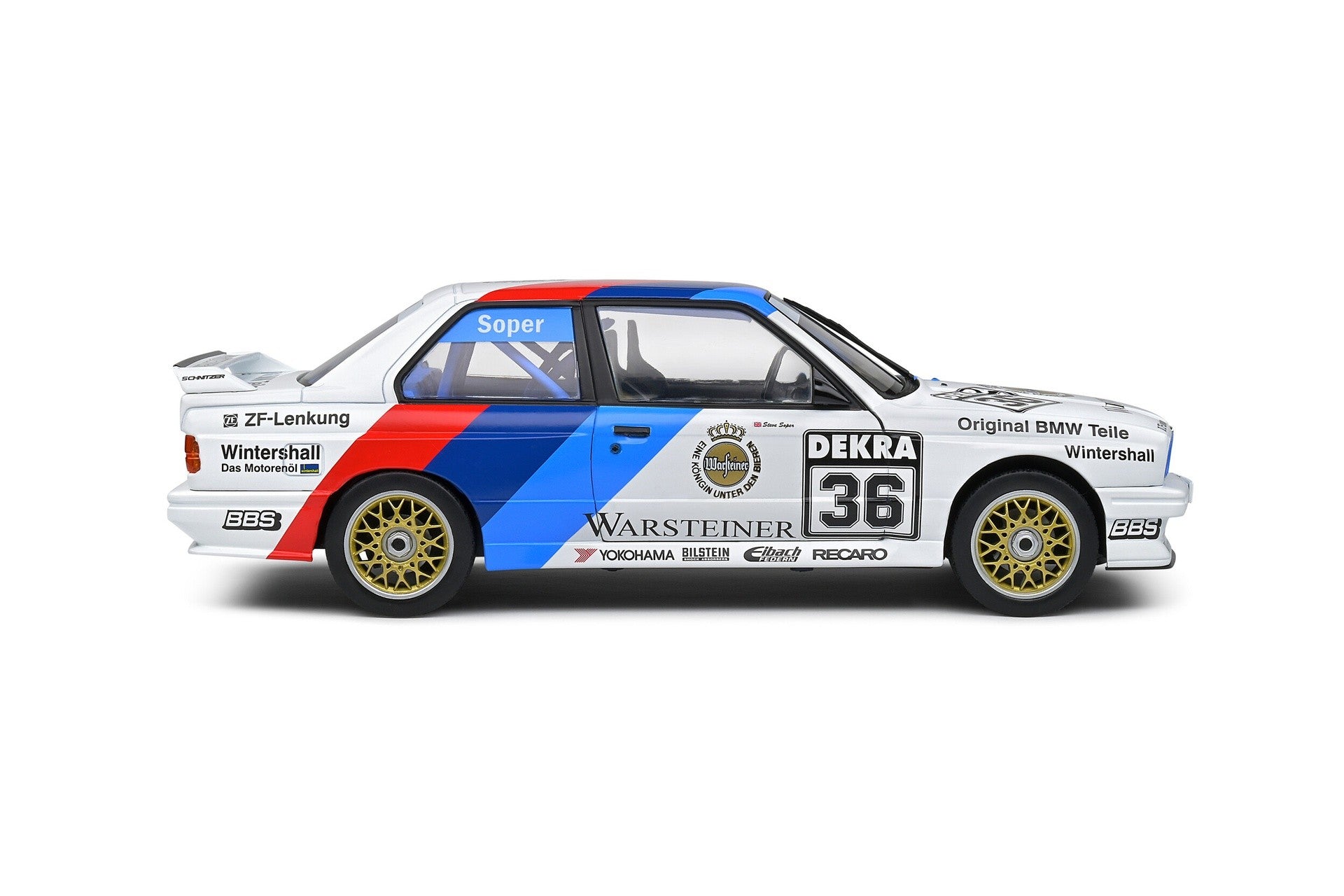 BMW M3 (E30) Team Zakspeed DTM 1989 Steve Soper 1:18 - 79757