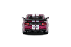 Ford Shelby Mustang GT500 2020 Purple - White stripes 1:43 - 79799