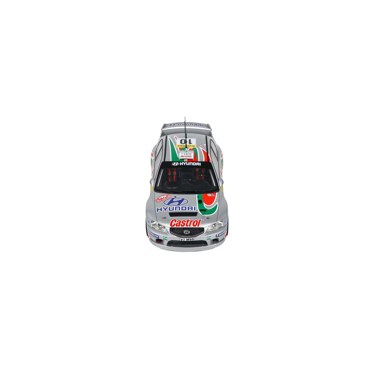 Hyundai Accent WRC 2001 Rally Monte Carlo 1:18-10