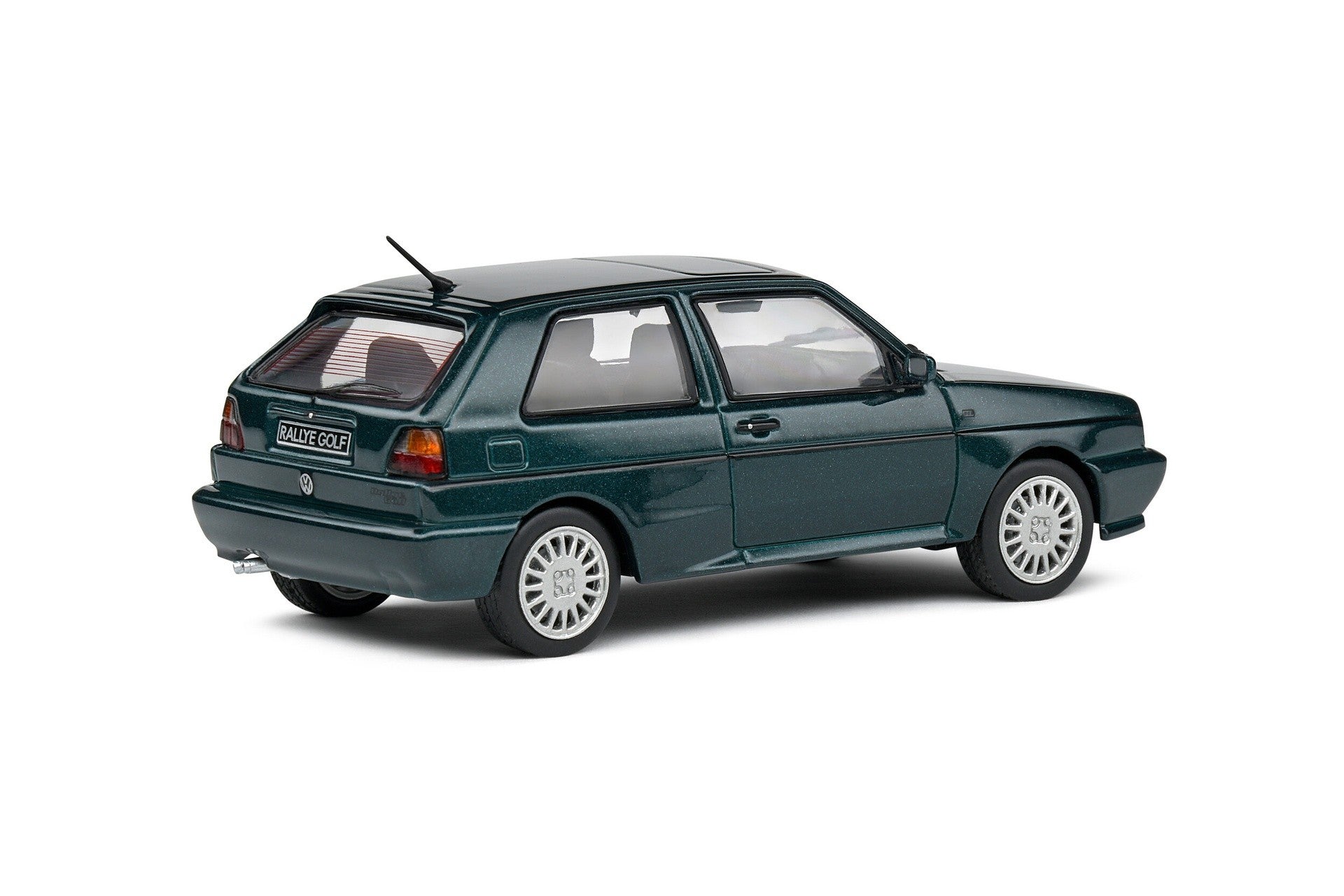 Volkswagen VW Golf II Rallye G60 Syncro 160PS 1989 dark green metallic 1:43 - 79845