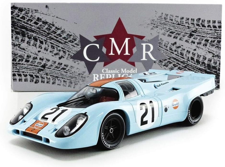 Porsche 917K Gulf 2nd 24h LeMans 1971 Richard Attwood - Herbert Müller 1:18 - 79879
