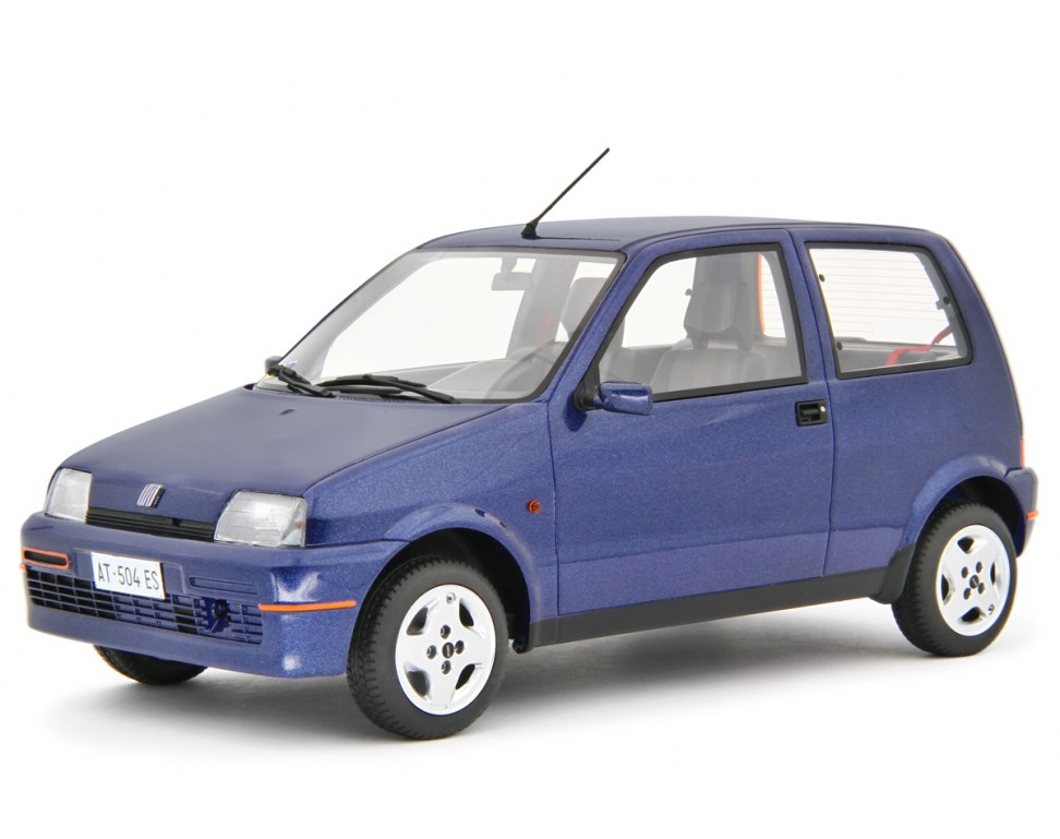 Fiat Cinquecento Sporting 1996 Blu metallizzato 1:18 - 79950