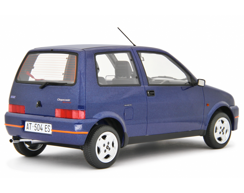 Fiat Cinquecento Sporting 1996 Blu metallizzato 1:18 - 79951