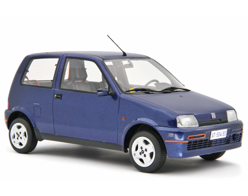 Fiat Cinquecento Sporting 1996 Blu metallizzato 1:18 - 79952