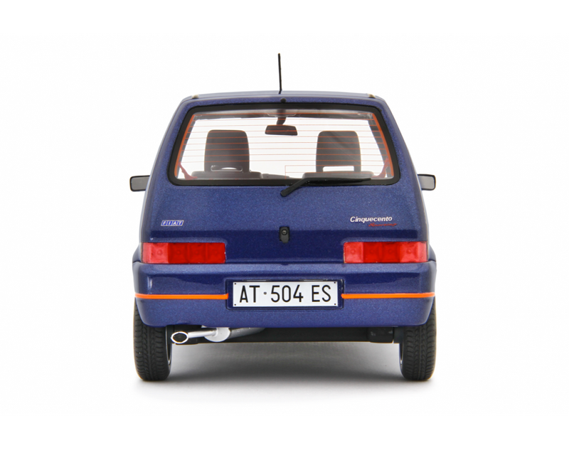 Fiat Cinquecento Sporting 1996 Blu metallizzato 1:18 - 79956