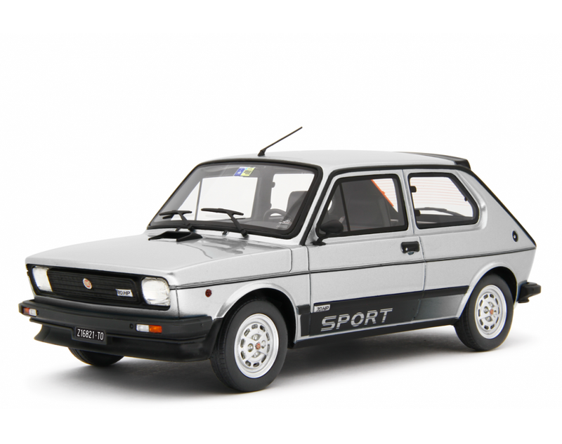 Fiat 127 Sport 70 HP 1981 Grigio metallizzato 1:18 - 79988