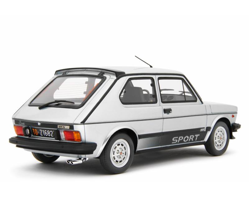 Fiat 127 Sport 70 HP 1981 Grigio metallizzato 1:18 - 79989