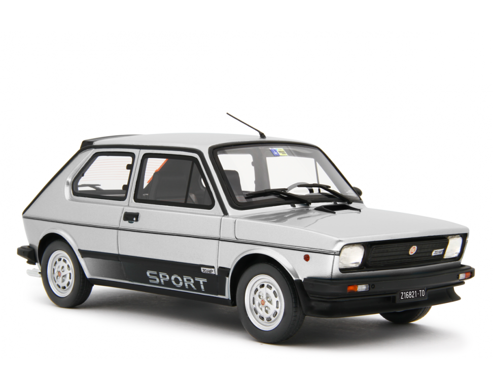 Fiat 127 Sport 70 HP 1981 Grigio metallizzato 1:18 - 79990
