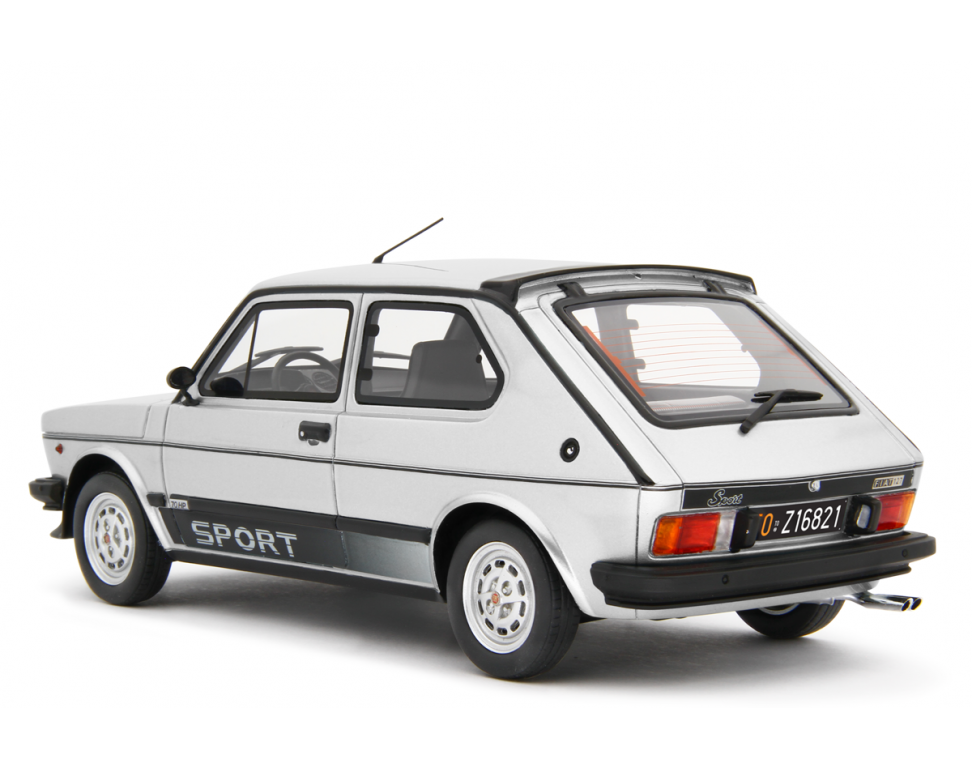 Fiat 127 Sport 70 HP 1981 Grigio metallizzato 1:18 - 79991