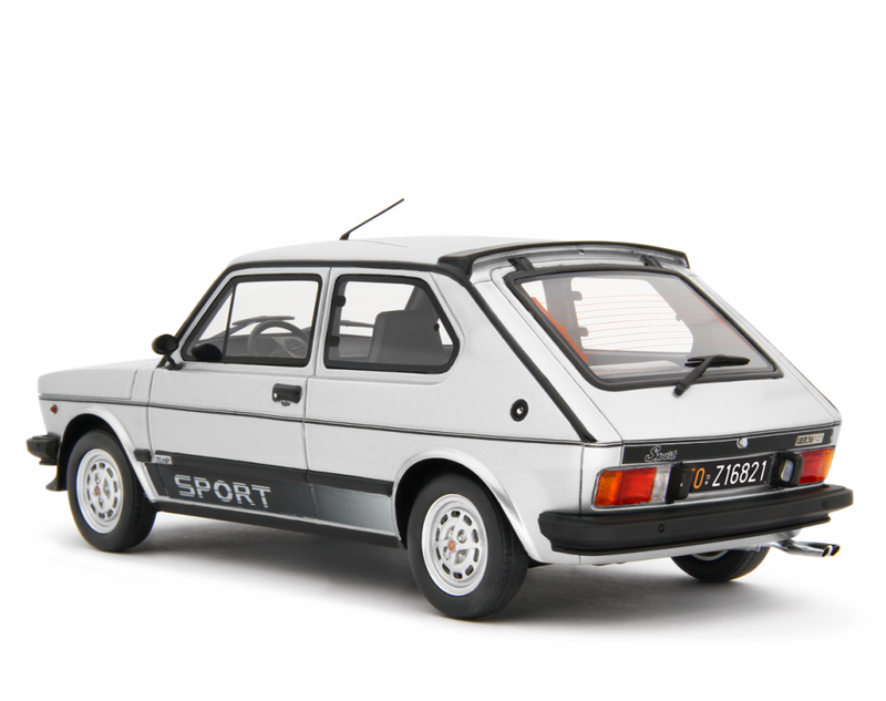 Fiat 127 Sport 70 HP 1981 Grigio metallizzato 1:18 - 79991