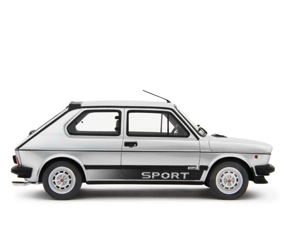 Fiat 127 Sport 70 HP 1981 Grigio metallizzato 1:18 - 79992