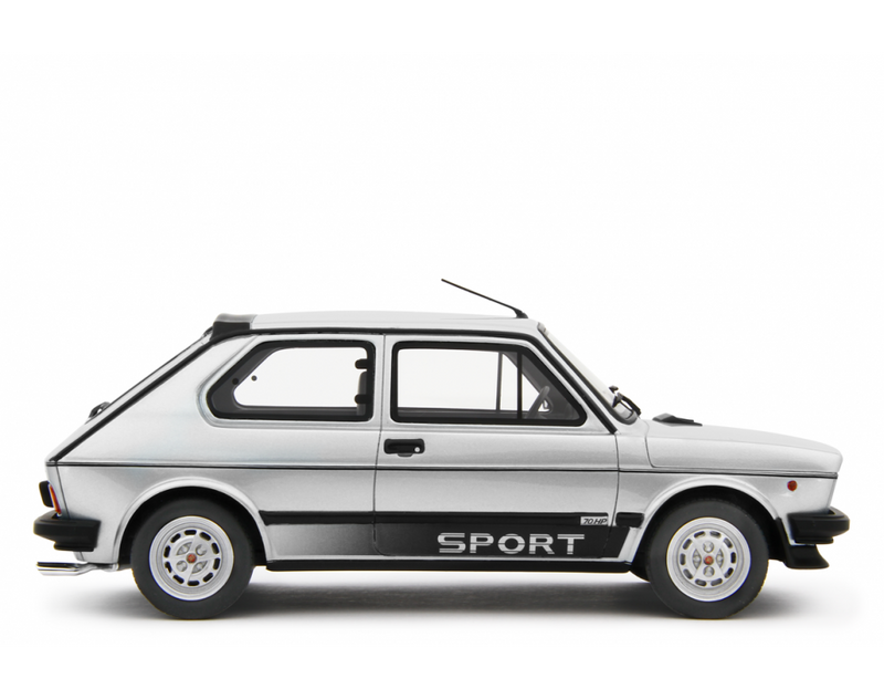Fiat 127 Sport 70 HP 1981 Grigio metallizzato 1:18 - 79992