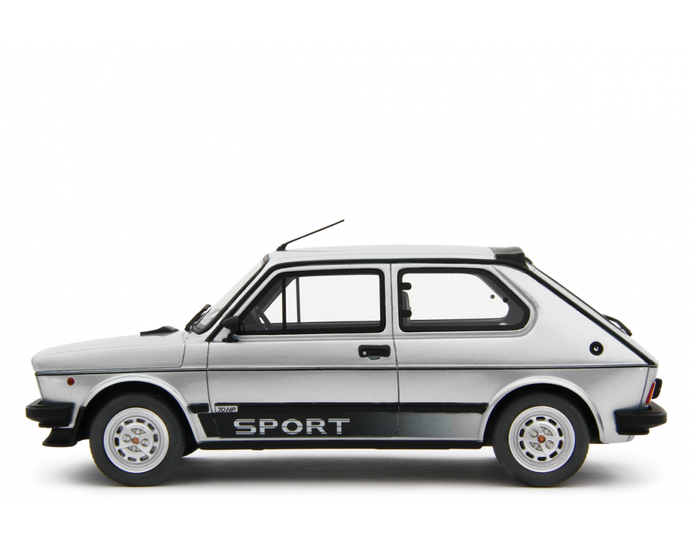 Fiat 127 Sport 70 HP 1981 Grigio metallizzato 1:18 - 79993