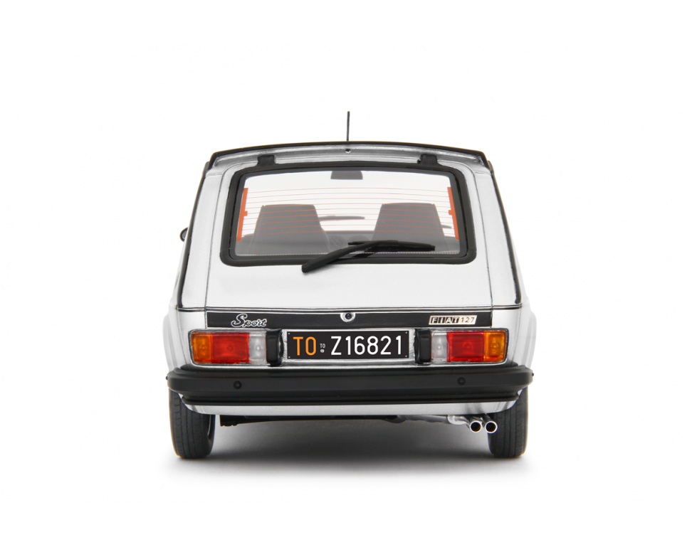 Fiat 127 Sport 70 HP 1981 Grigio metallizzato 1:18 - 79994