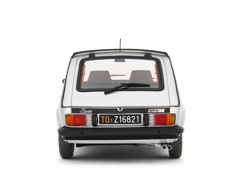 Fiat 127 Sport 70 HP 1981 Grigio metallizzato 1:18 - 79994
