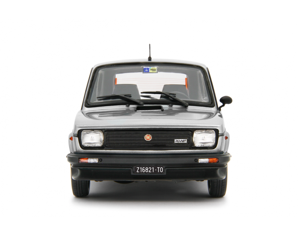 Fiat 127 Sport 70 HP 1981 Grigio metallizzato 1:18 - 79995