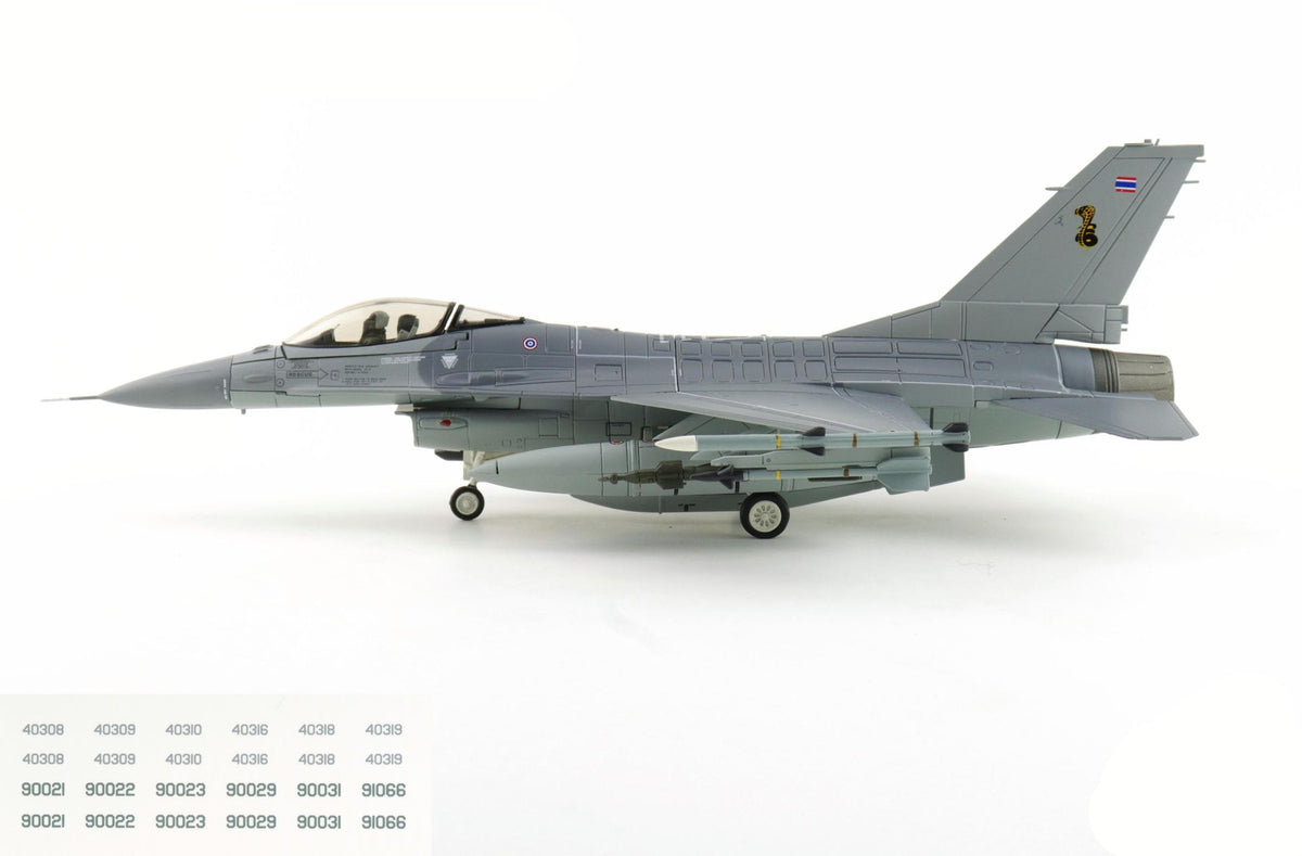 F-16A "Royal Thai AF" (w/ decals for 6 planes) 1:72-14