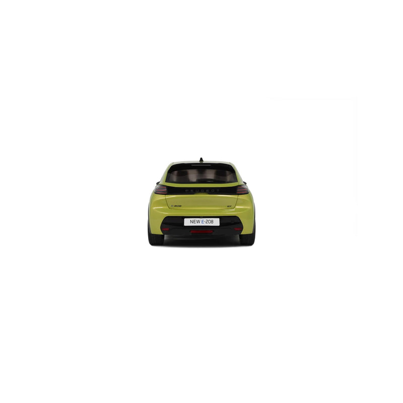 Peugeot e-208 GT 2024 Jaune Agueda 1:18-4