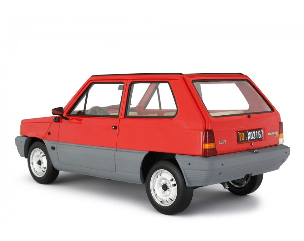Fiat Panda 30 1980 Rosso Siam 1:18-2