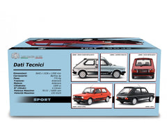 Fiat 127 Sport 70 HP 1981 Grigio metallizzato 1:18 - 80000