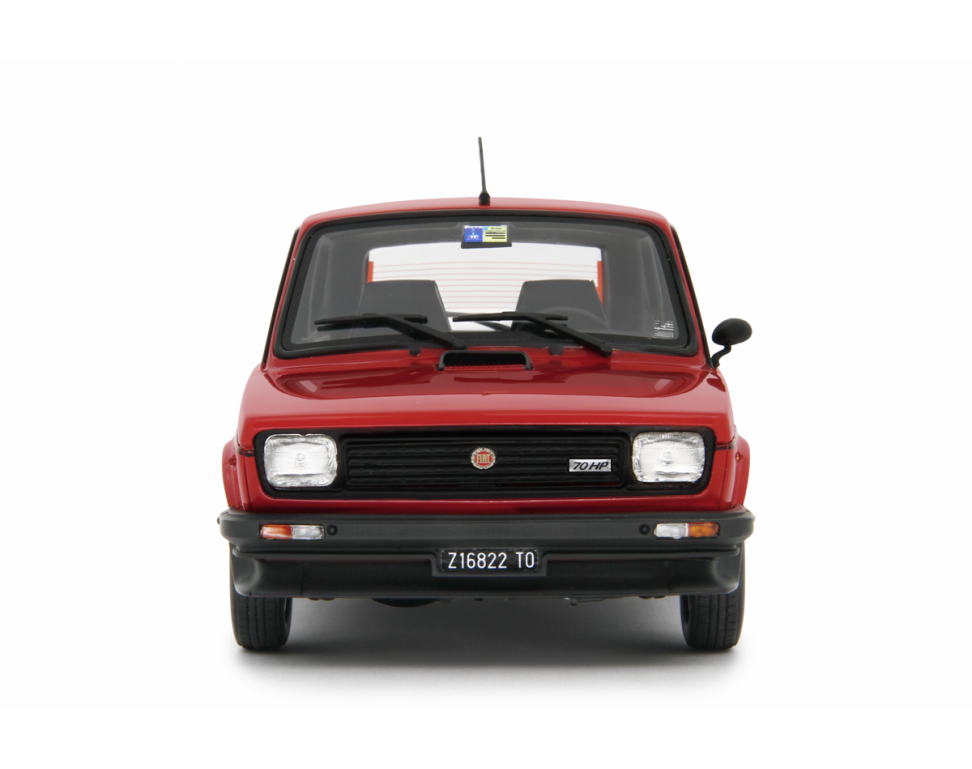 Fiat 127 Sport 70 HP 1981 Rosso 1:18 - 80009