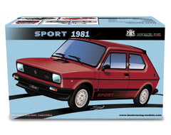 Fiat 127 Sport 70 HP 1981 Rosso 1:18 - 80014