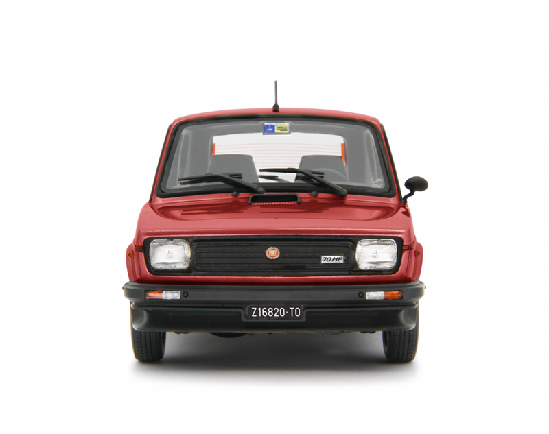 Fiat 127 Sport 70 HP 1981 Rosso Metallizzato 1:18 - 80025