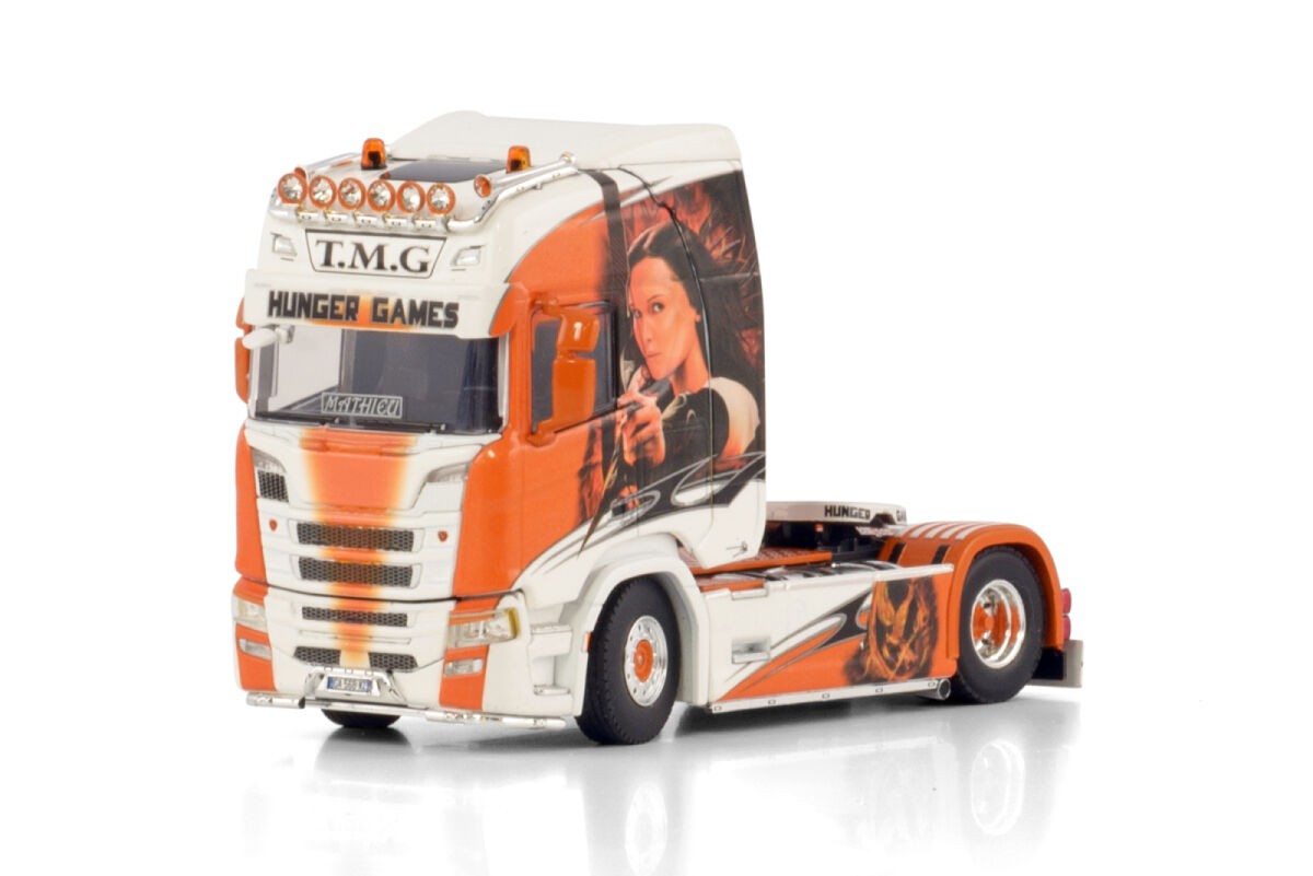 Scania R Higline CR20H 4x2 "Transport T.M.G" (F) 1:50 - 80073