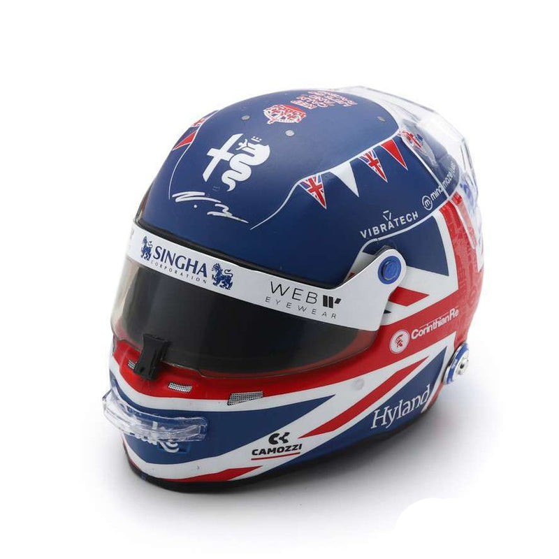 Valtteri Bottas Casco Bell Helmet F1 2023 12th British GP 2023 Alfa Romeo Racing Team 1:5 - 80101