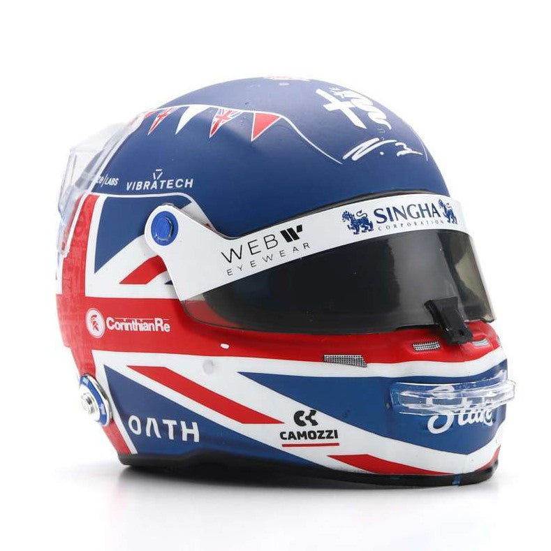 Valtteri Bottas Casco Bell Helmet F1 2023 12th British GP 2023 Alfa Romeo Racing Team 1:5 - 80103