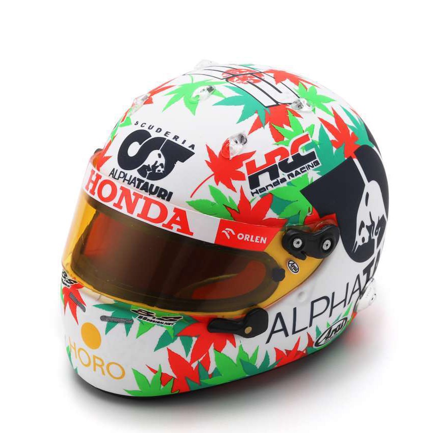 Yuki Tsunoda Casco Arai Helmet F1 2023 Italian Gp Alpha Tauri Team 1:5 - 80121