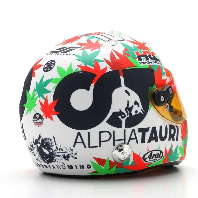 Yuki Tsunoda Casco Arai Helmet F1 2023 Italian Gp Alpha Tauri Team 1:5 - 80124