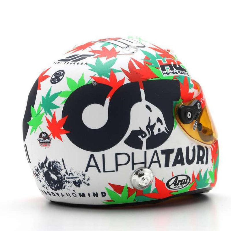 Yuki Tsunoda Casco Arai Helmet F1 2023 Italian Gp Alpha Tauri Team 1:5 - 80124