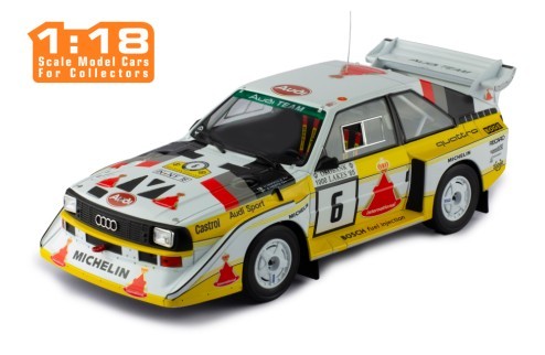 Audi Sport Quattro S1 E2 Rally 1000 Lakes 1985 Hannu Mikkola - Arne Hertz 1:18 - 80186