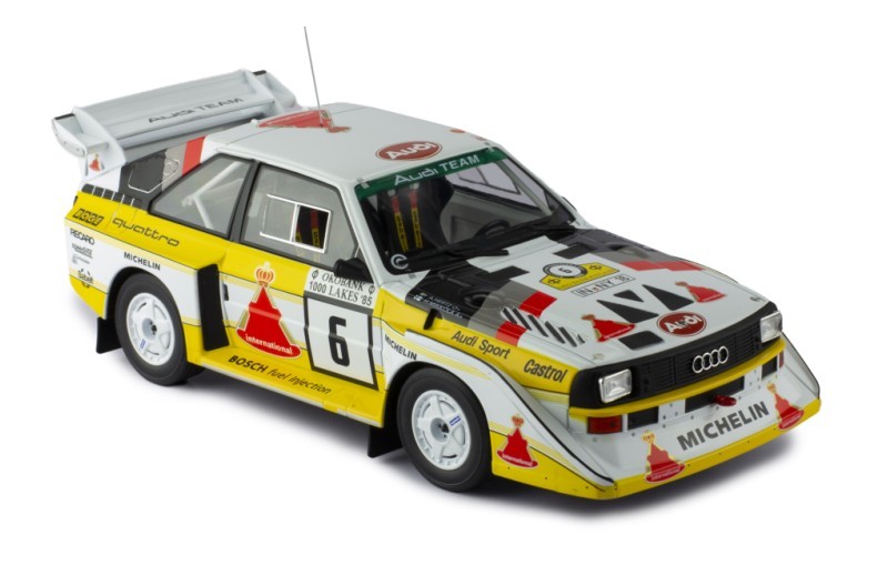 Audi Sport Quattro S1 E2 Rally 1000 Lakes 1985 Hannu Mikkola - Arne Hertz 1:18 - 80190