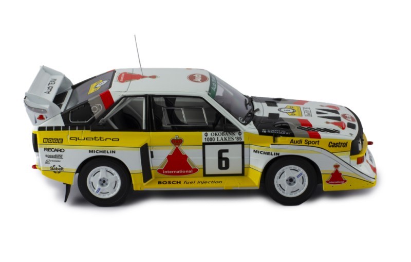 Audi Sport Quattro S1 E2 Rally 1000 Lakes 1985 Hannu Mikkola - Arne Hertz 1:18 - 80191