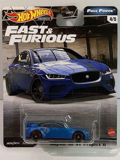 Jaguar XE SV Project 8 "Fast & Furious" Black 1:64 - 80217