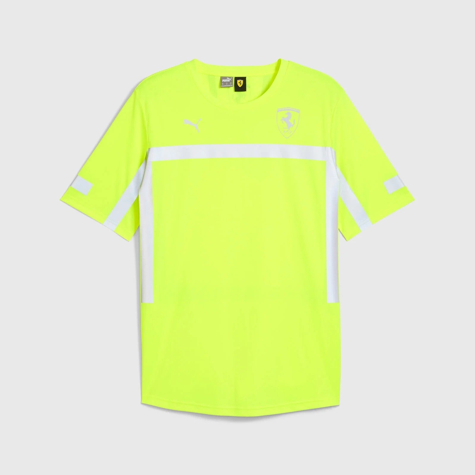 Ferrari F1 2024 T-Shirt Set Up Yellow Fluo - 80268