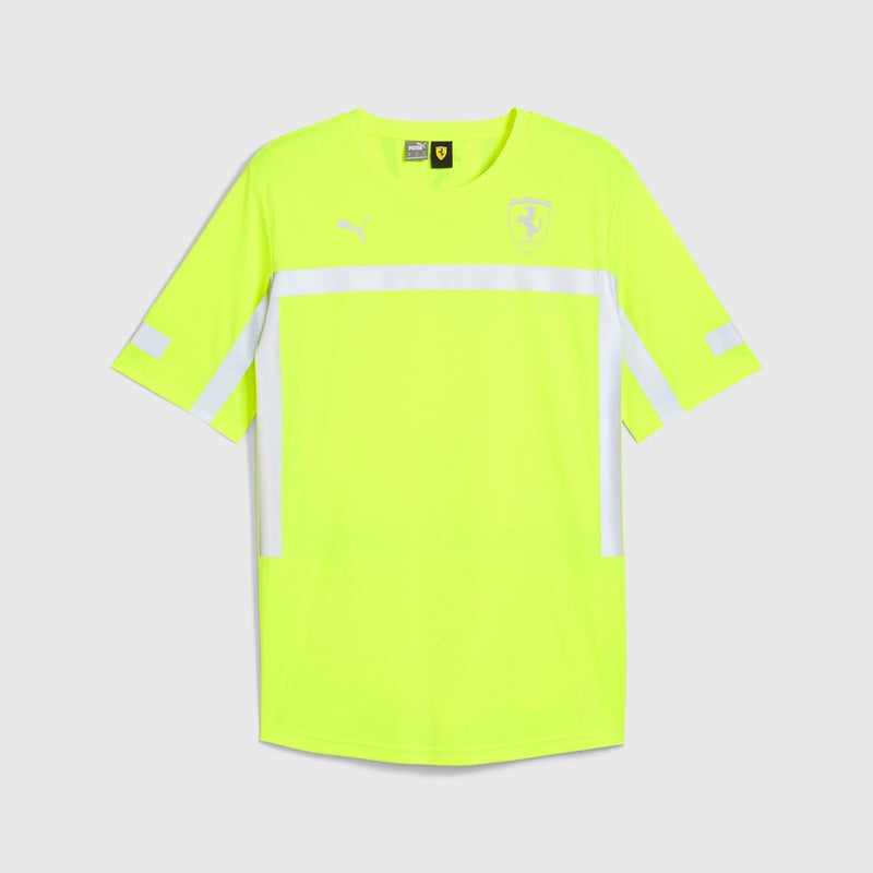 Ferrari F1 2024 T-Shirt Set Up Yellow Fluo - 80268