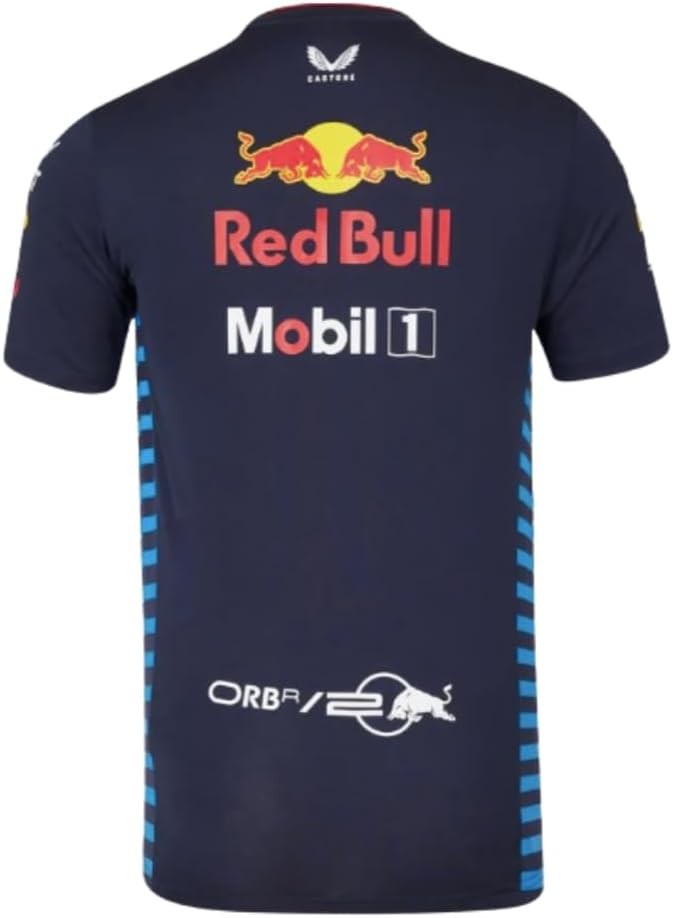 Red Bull Racing F1 2024 Team T-Shirt Navy Uomo - 80295