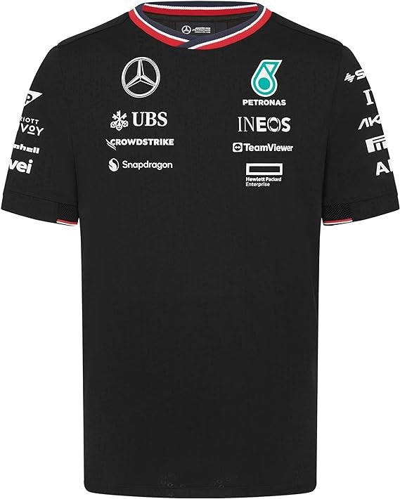 Mercedes-AMG Petronas F1 2024 Team T-Shirt Black - 80305
