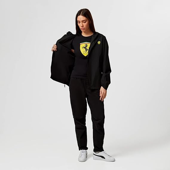 Ferrari F1 2024 Giacca Impermeabile Unisex Puma Black - 80324