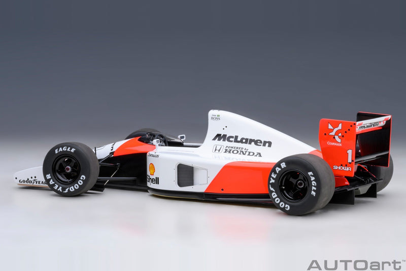 Mclaren Honda MP4/6 F1 2.nd Japanese GP 1991 Mclaren Logo Ayrton Senna 1:18 - 80339