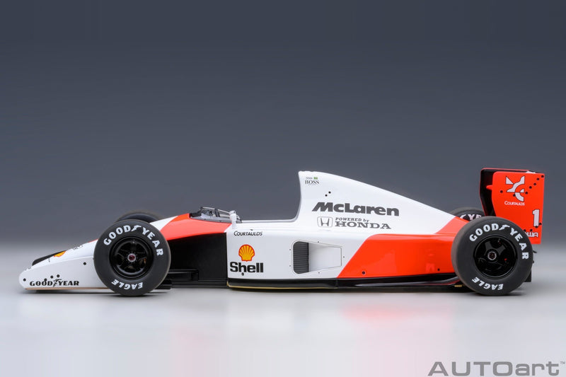 Mclaren Honda MP4/6 F1 2.nd Japanese GP 1991 Mclaren Logo Ayrton Senna 1:18 - 80340