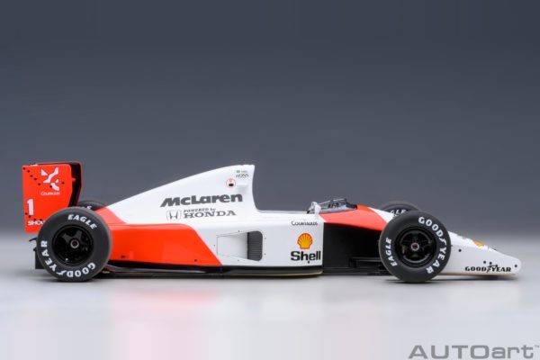 Mclaren Honda MP4/6 F1 2.nd Japanese GP 1991 Mclaren Logo Ayrton Senna 1:18 - 80341