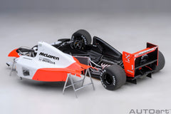 Mclaren Honda MP4/6 F1 2.nd Japanese GP 1991 Mclaren Logo Ayrton Senna 1:18 - 80355